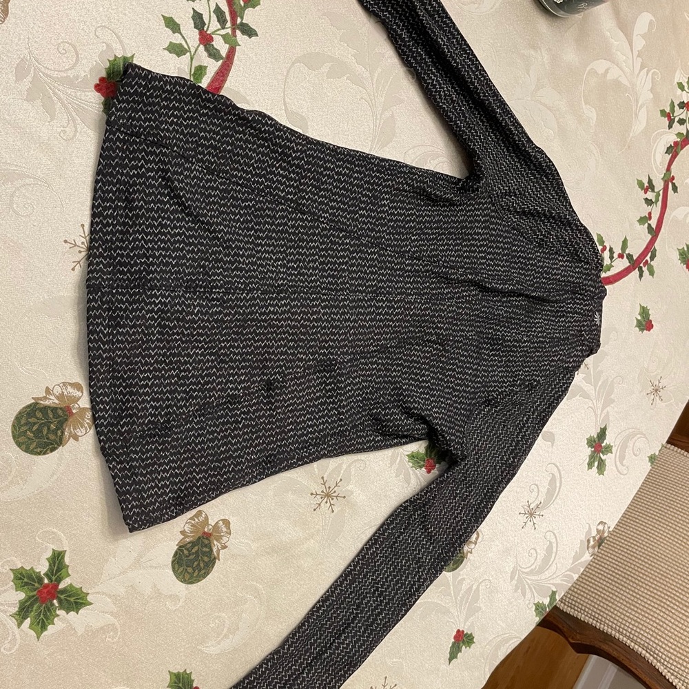 Black and grey athleta jacket xxs.